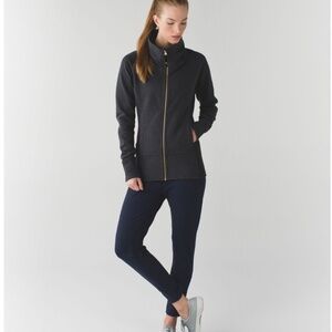 Lululemon Radiant Jacket Heathered Black